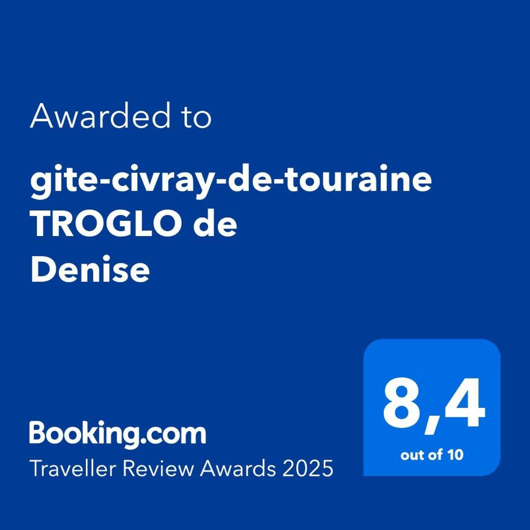 Gite-Civray-De-Touraine Troglo De Denise 외부 사진